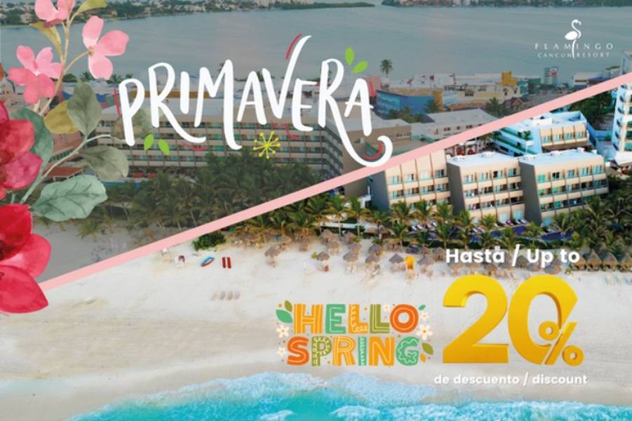 Venta de primavera Hotel Flamingo Cancun Resort Cancún