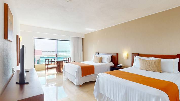 Standard lagoon view FLAMINGO CANCUN ALL INCLUSIVE Hotel Cancun