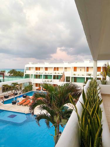 Piscina exterior Hotel Flamingo Cancun Resort Cancún