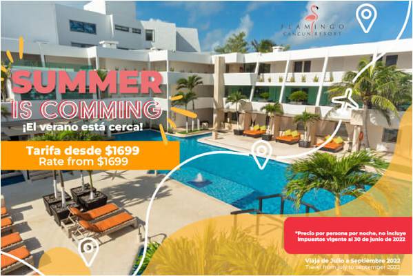 Summer is comming Flamingo Cancun Resort Hotel Summer is comming Flamingo Cancun Resort Hotel