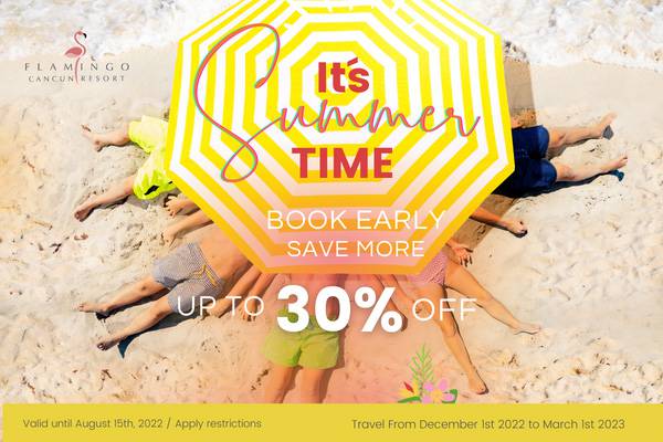 It's summer time Flamingo Cancun Resort Hotel It's summer time Flamingo Cancun Resort Hotel